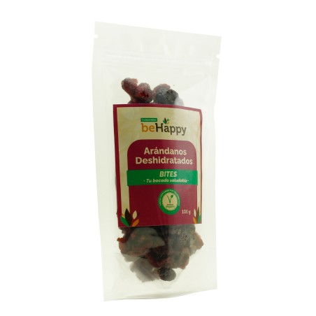 Bites de Arándanos Deshidratados BeHappy | Snack Natural para la Visión