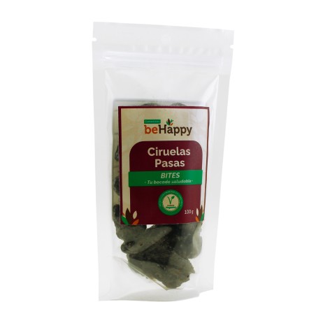 Bites de Ciruelas Pasas BeHappy | Snack Natural y Saludable