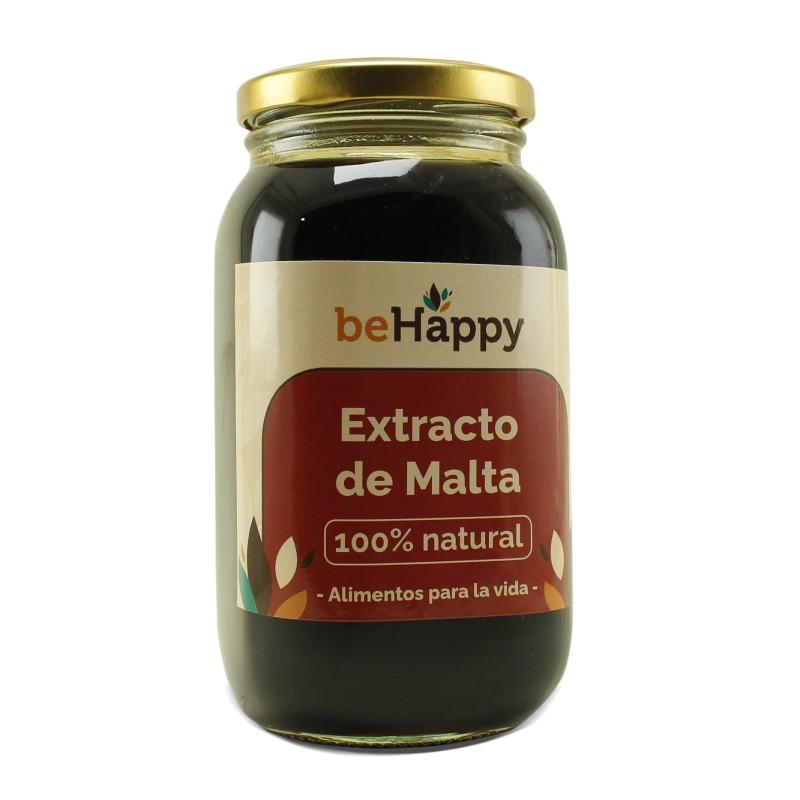 Extracto de Malta BeHappy 700g | Energía Natural y Rica en Hierro