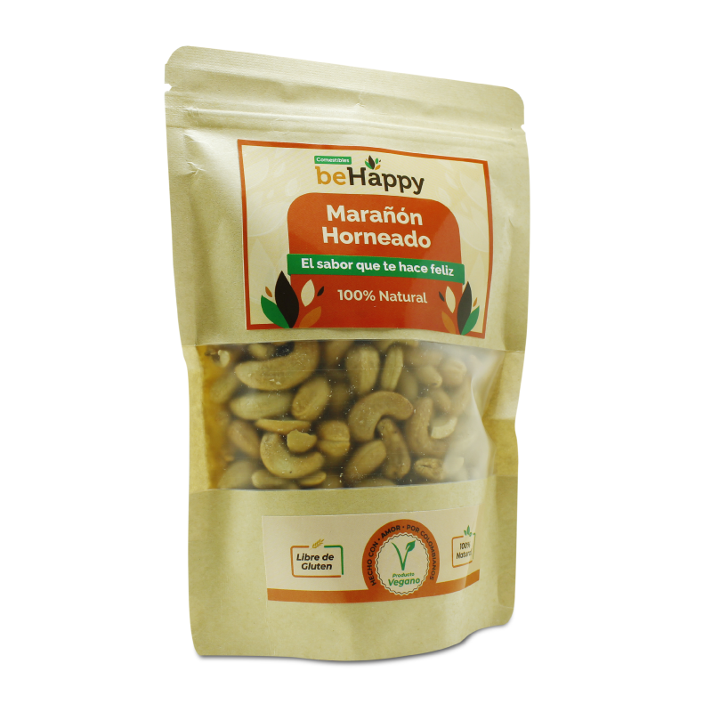 Marañón Horneado BeHappy | Fruto Seco Natural para la Memoria y Energía