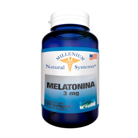 Melatonina 3 mg x 120 cápsulas