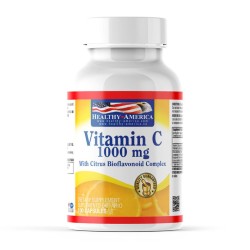 Vitamina C 1000 mg con complejo de bioflavonoides cítricos x 100 cápsulas