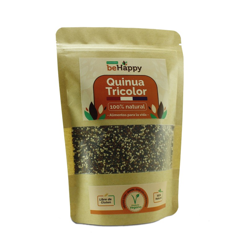 Quinua en Pepa Tricolor BeHappy | Mix gourmet y nutritivo