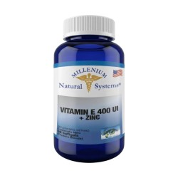 Vitamina E 400 UI + Zinc x 100 cápsulas